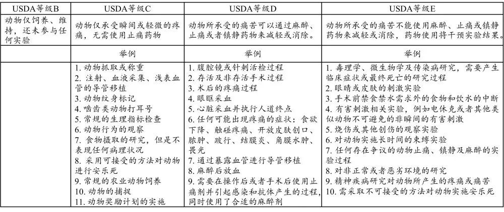 实验动物疼痛管理（上）