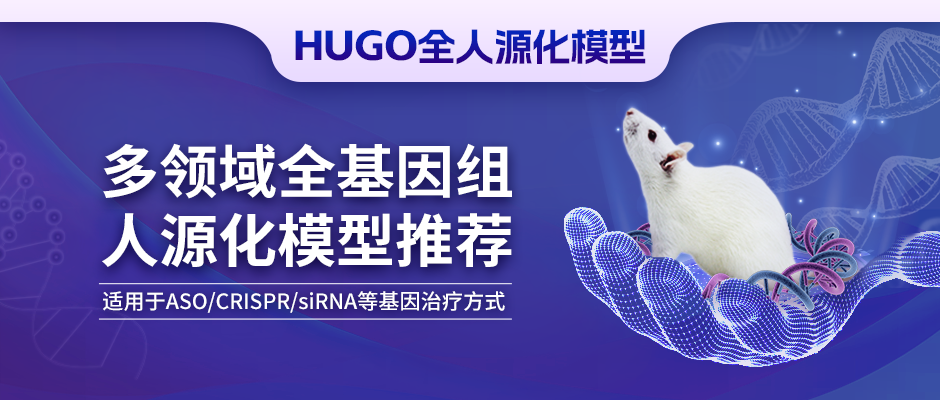 HUGO-Ab™全人源化抗体小鼠助力治疗性抗体新药研发，诚邀全球研究人员合作试用